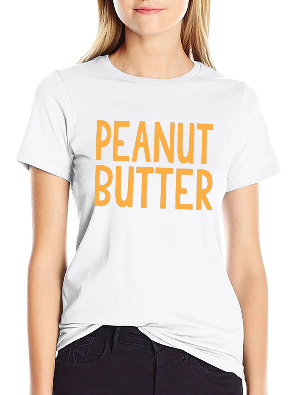 Peanut Butter Graphic T-Shirt - Black