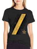 Phonetic Alphabet Sheriff Star T-Shirt