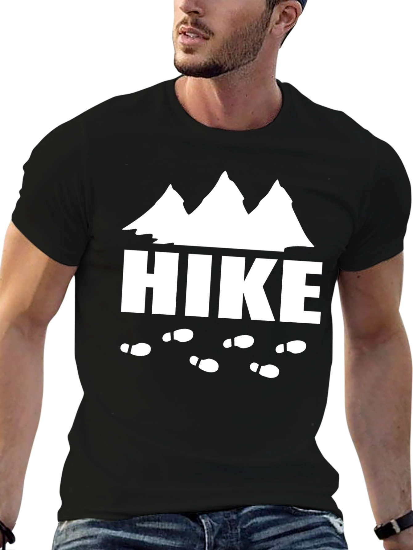 Hike Mountain Graphic Tee - Adventure Ready T-Shirt