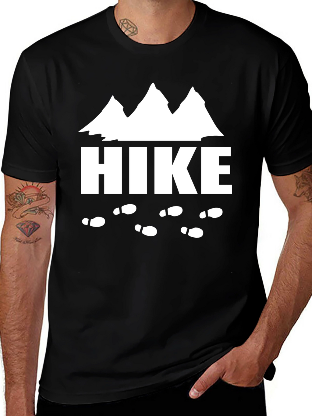 Hike Mountain Graphic Tee - Adventure Ready T-Shirt