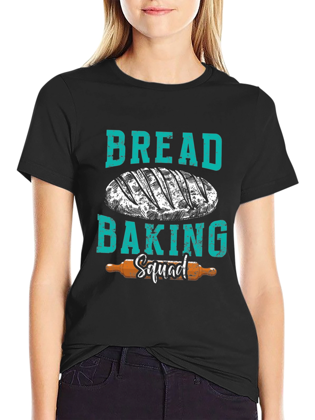Bread Baking Squad Graphic T-Shirt