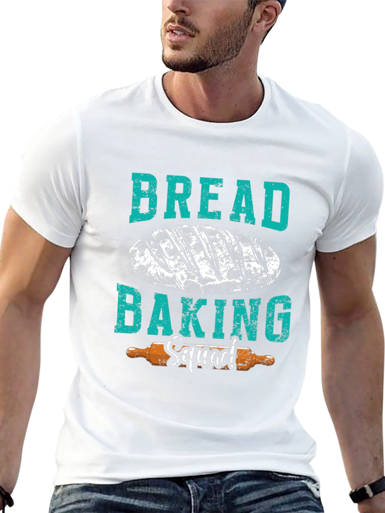 Bread Baking Squad Graphic T-Shirt