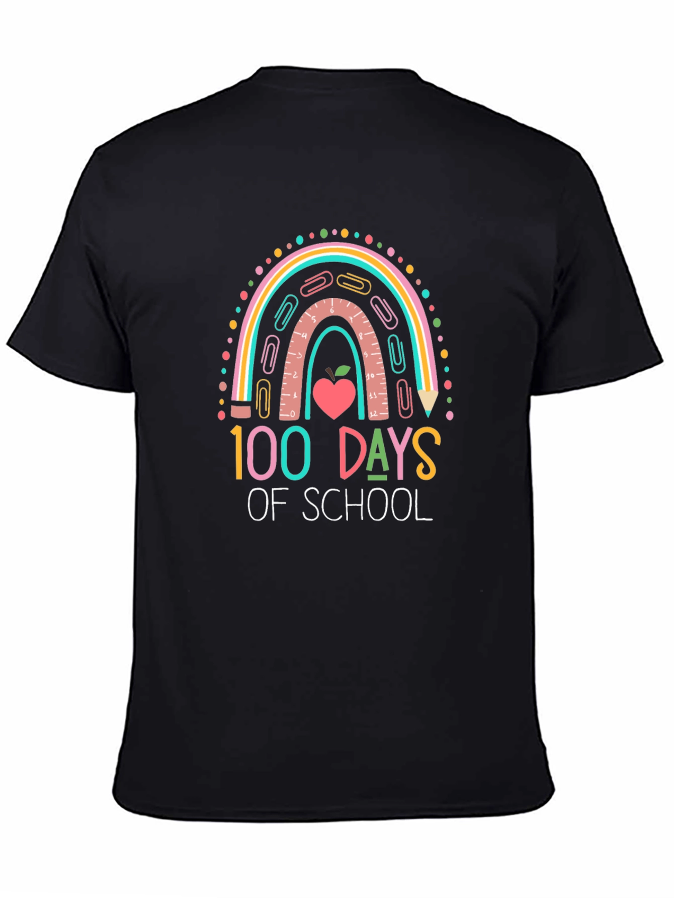 100 Days of School Rainbow T-Shirt