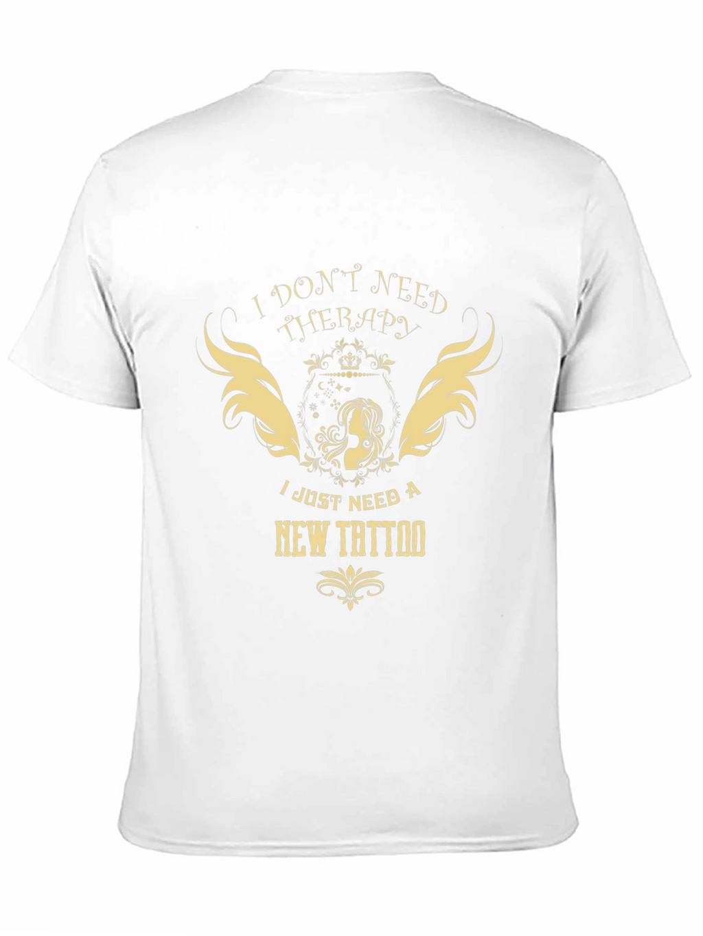 Therapy Tattoo Black Graphic Tee