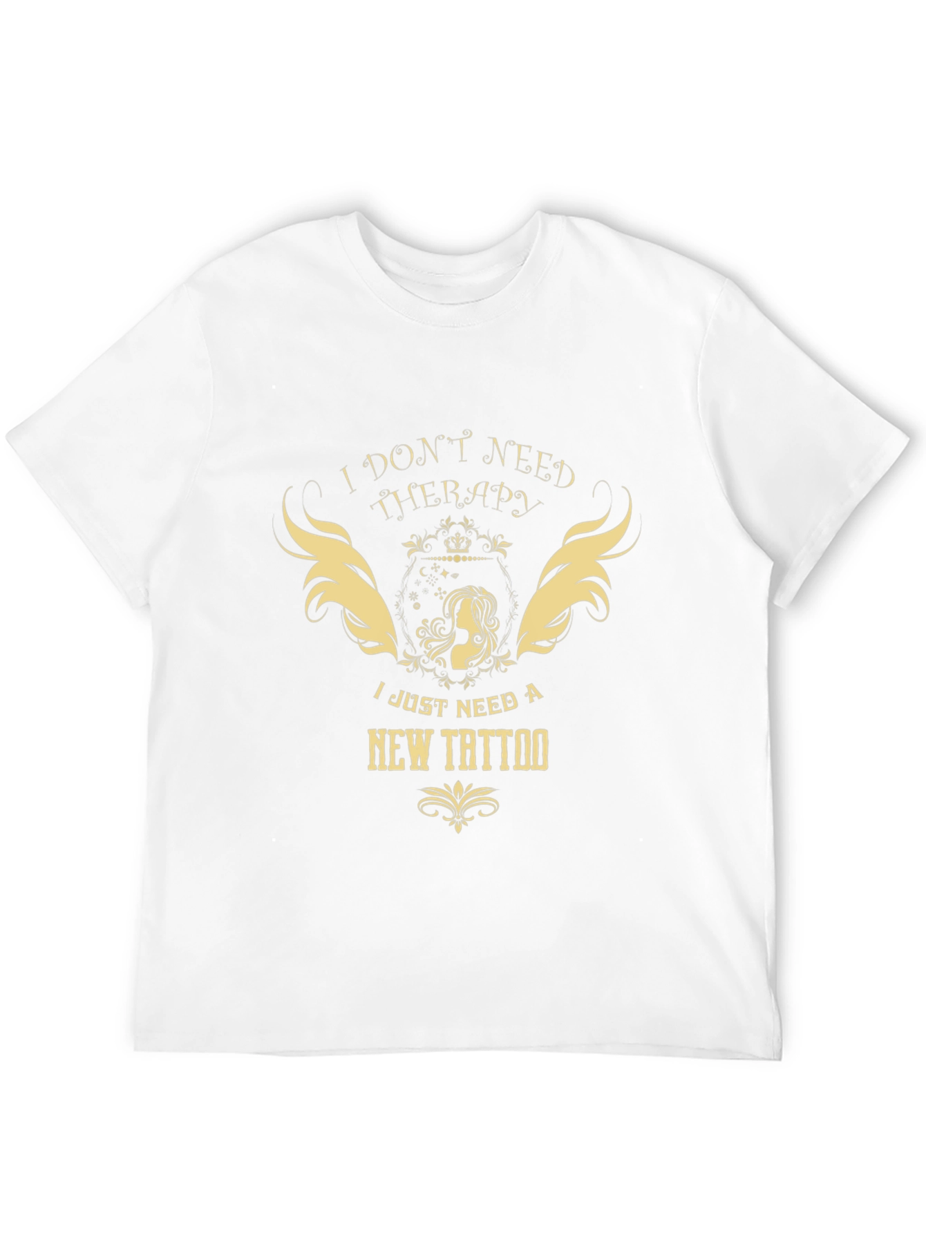 Therapy Tattoo Black Graphic Tee
