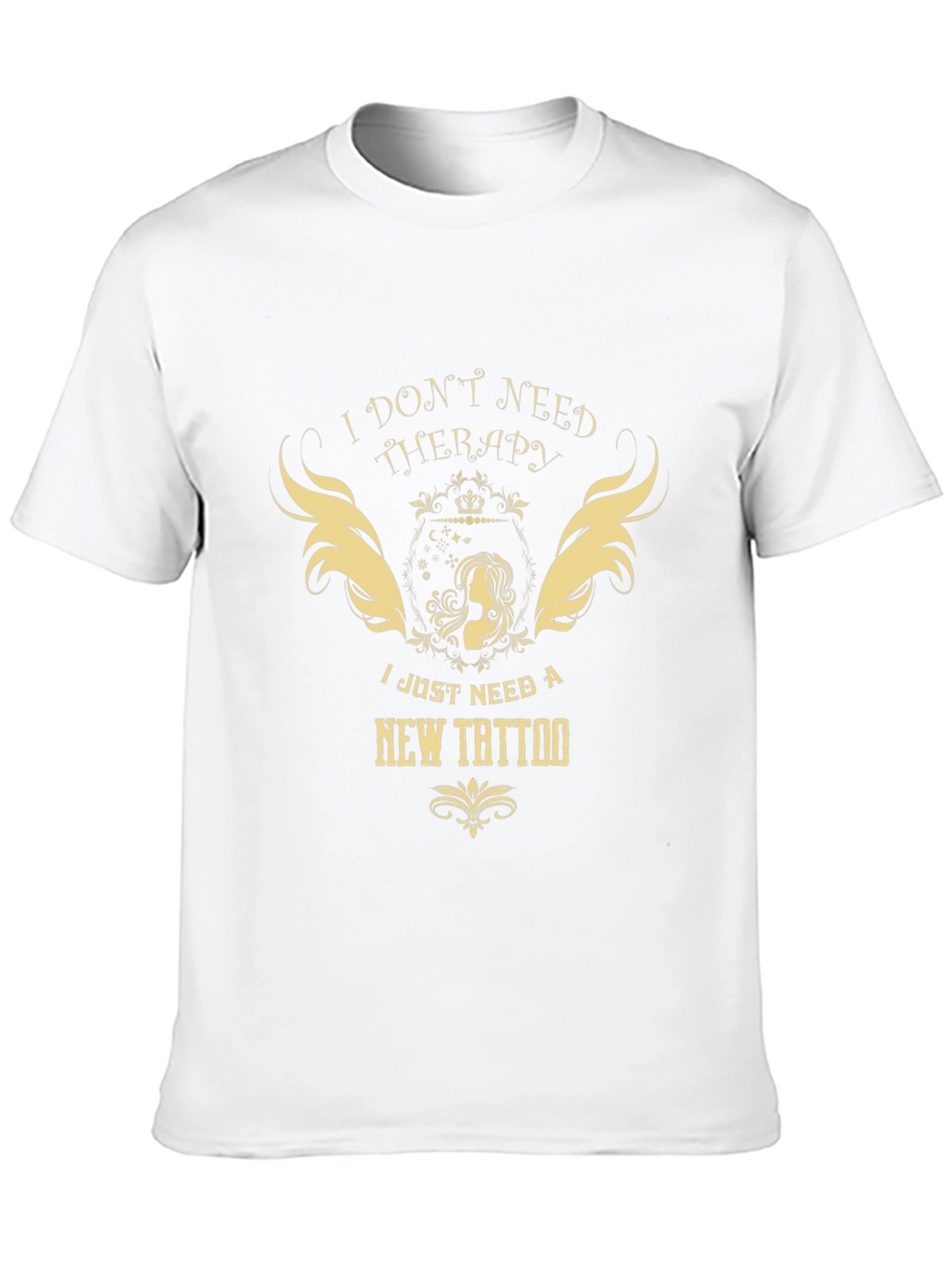 Therapy Tattoo Black Graphic Tee