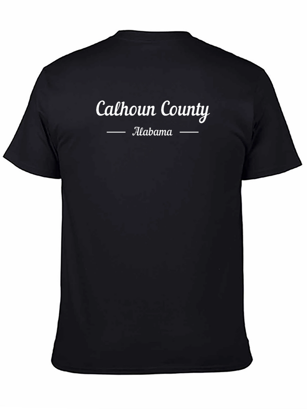 Calhoun County Alabama Black T-Shirt