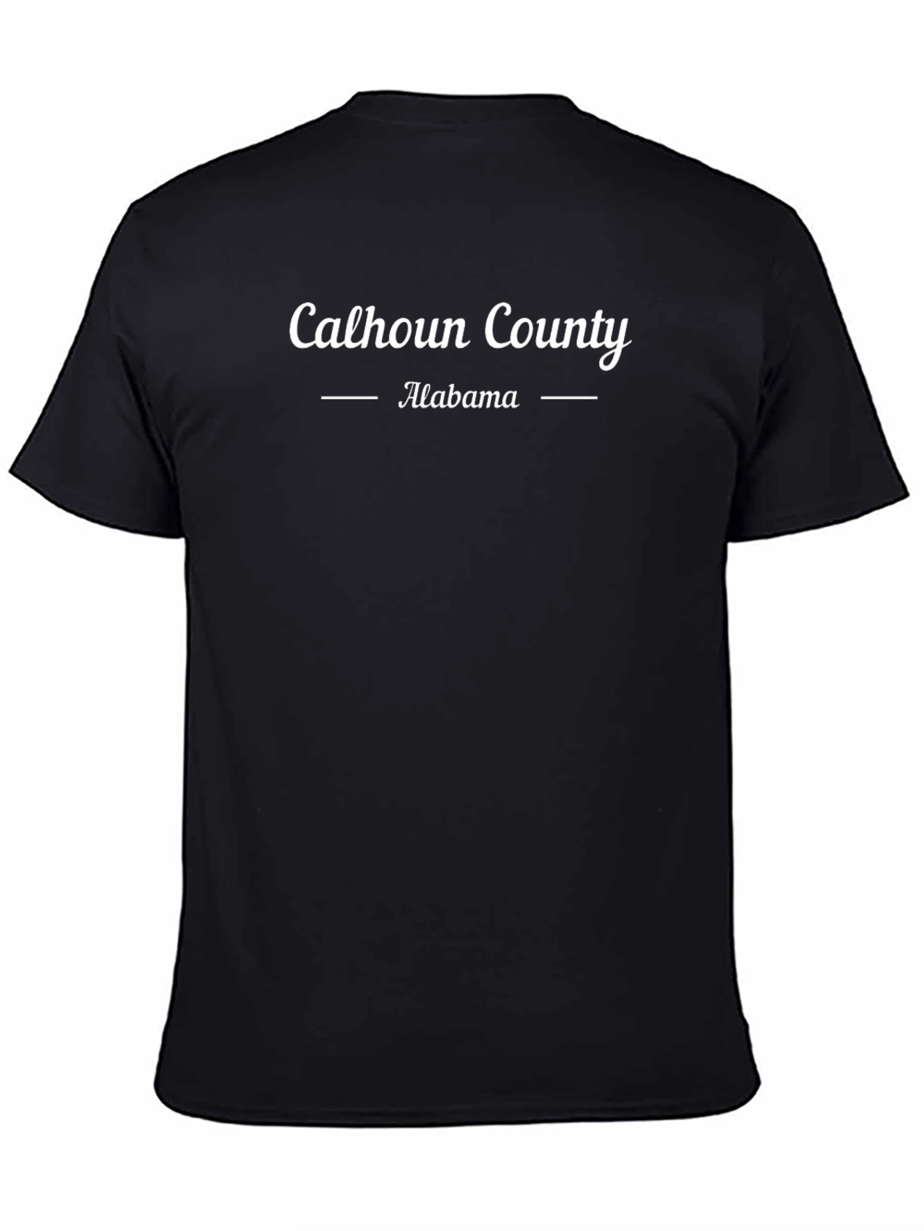 Calhoun County Alabama Black T-Shirt