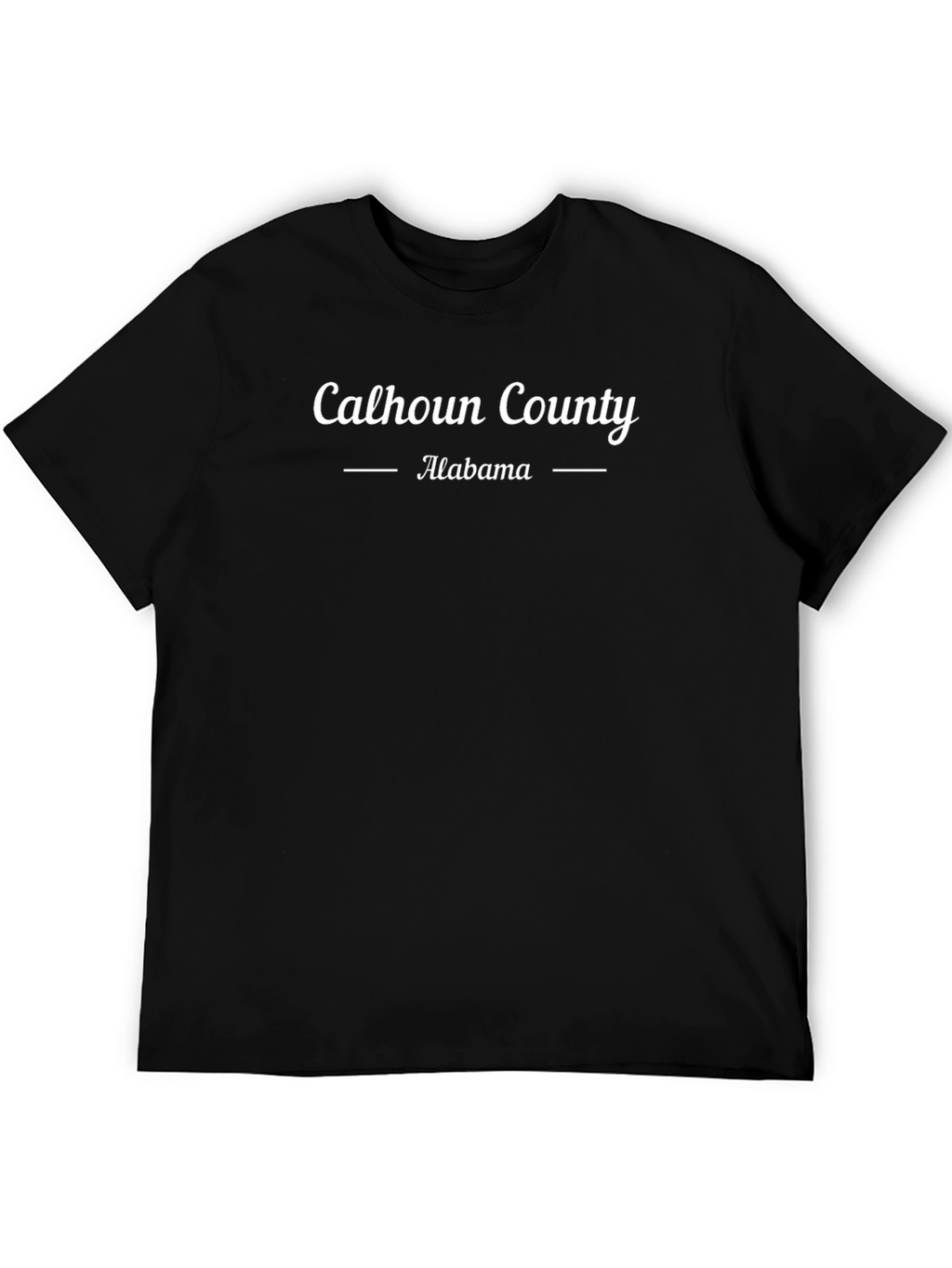 Calhoun County Alabama Black T-Shirt