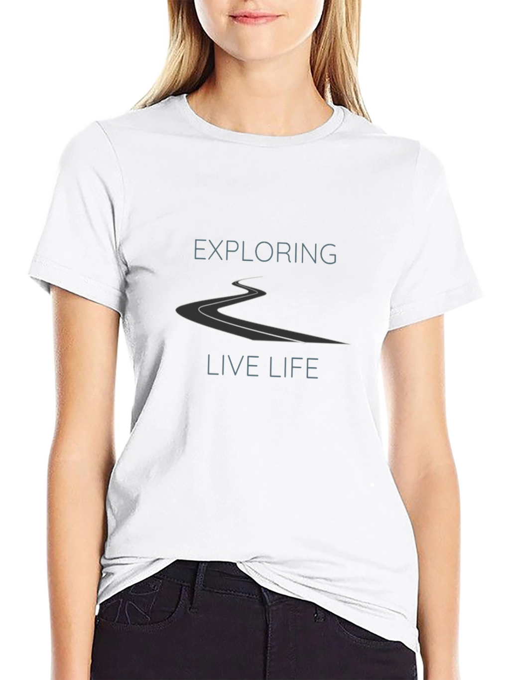 Exploring Live Life Graphic Tee