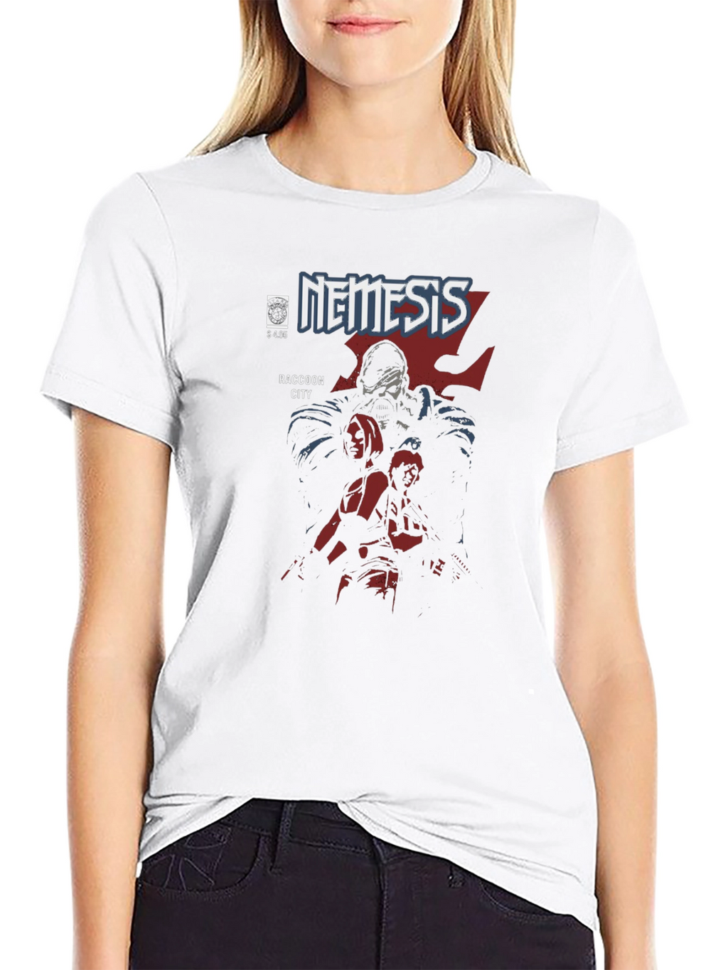 Nemesis Raccoon City Comic Book T-Shirt