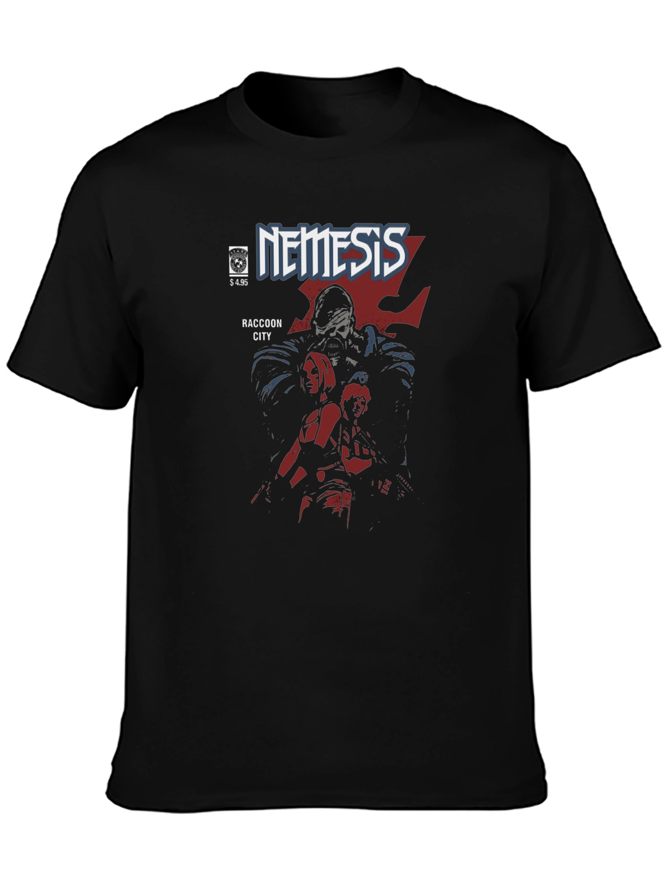 Nemesis Raccoon City Comic Book T-Shirt