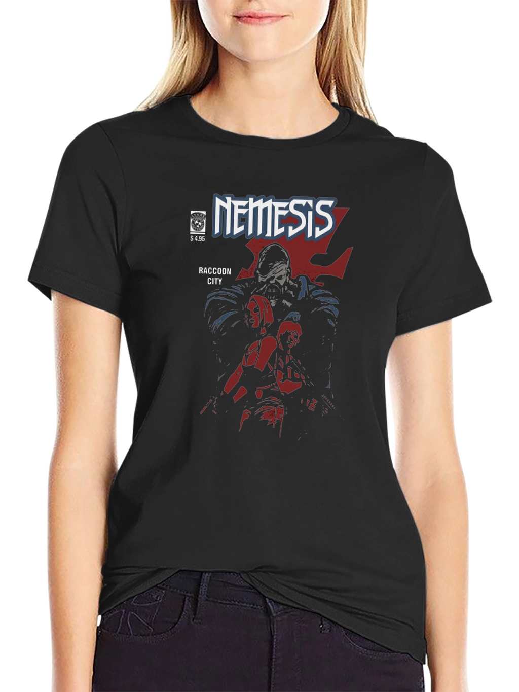 Nemesis Raccoon City Comic Book T-Shirt