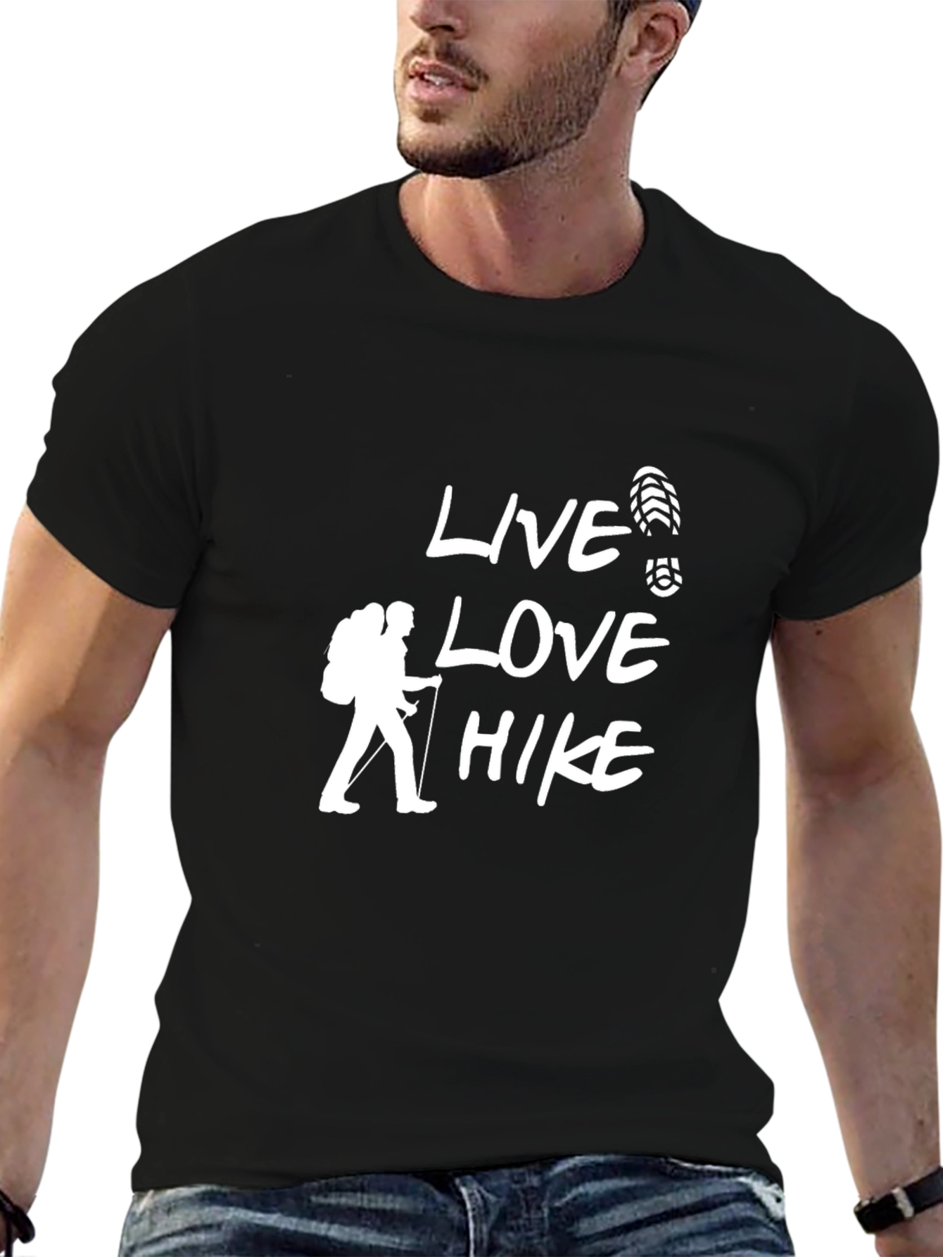 Live Love Hike Graphic Tee - Adventure Ready