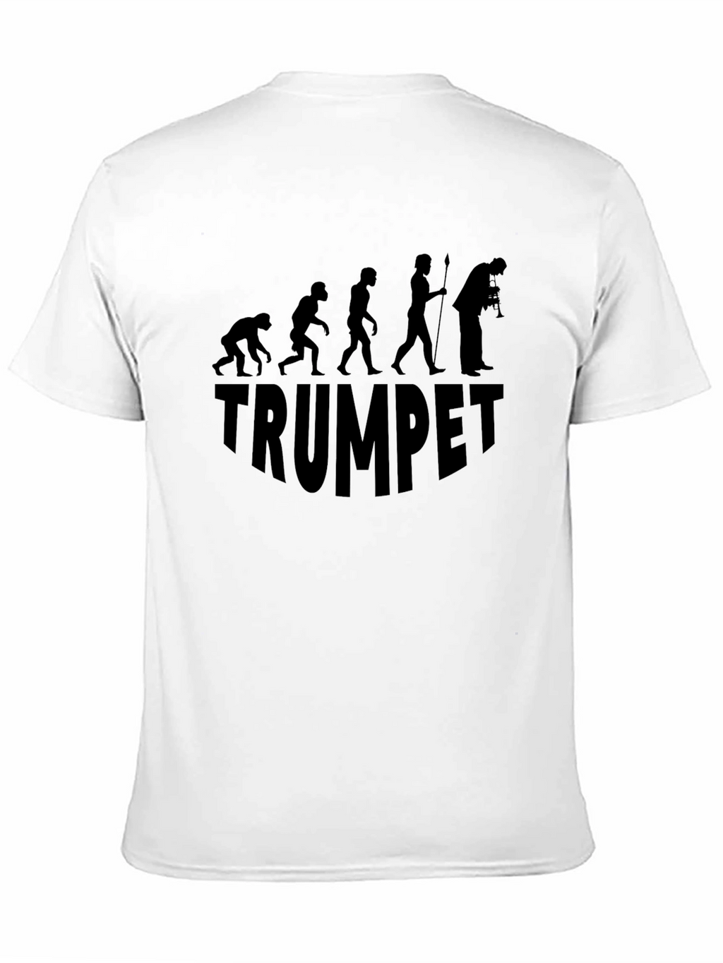 Evolution of Trumpet Black Graphic Tee