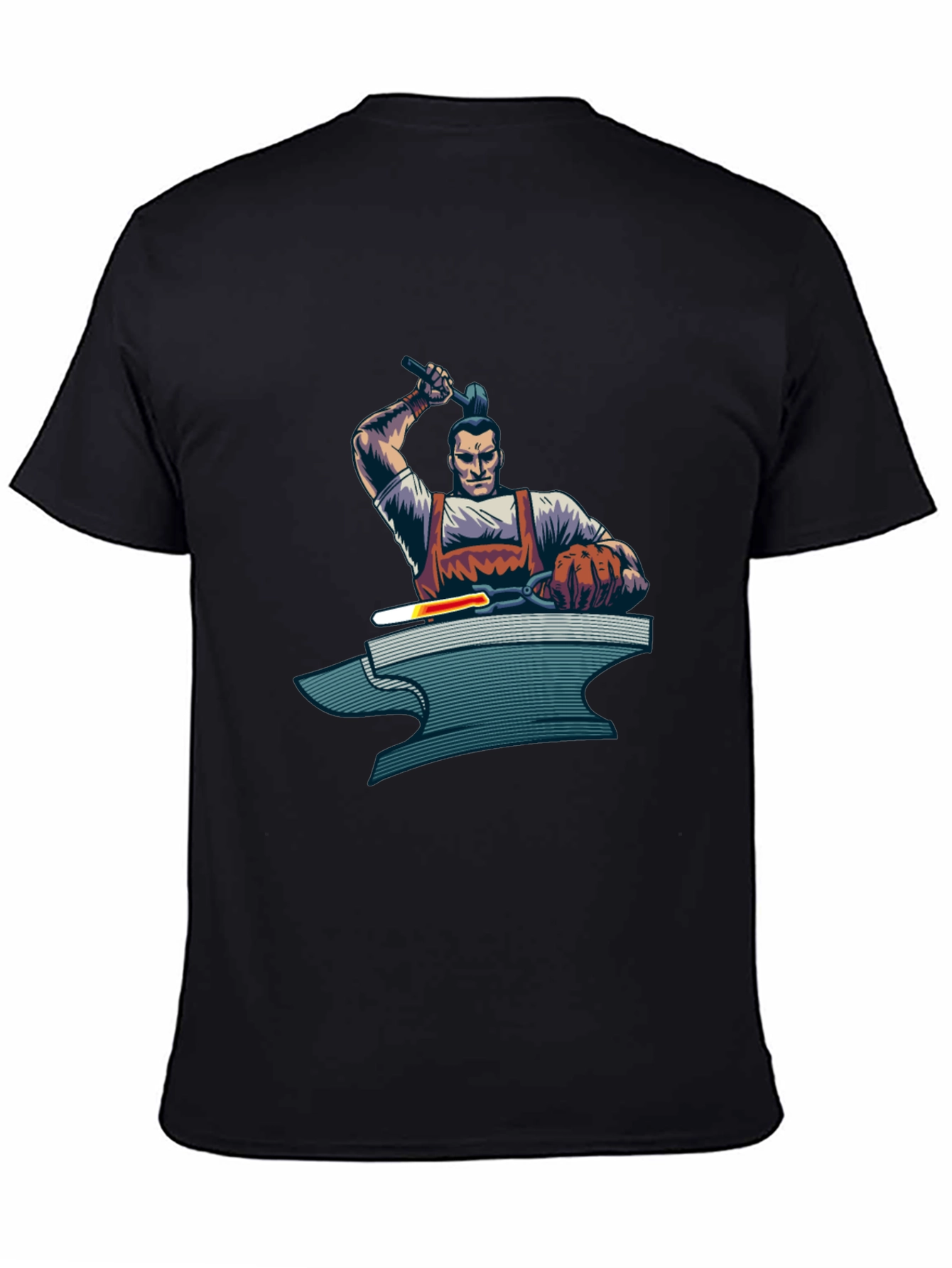 Blacksmith Graphic Tee - Artisan Crafted Design