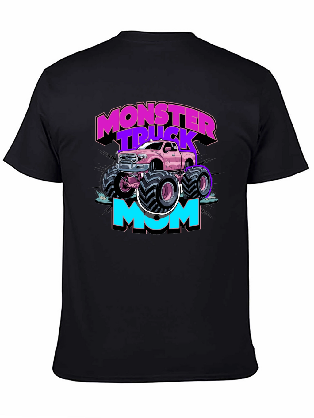 Monster Truck Mom Graphic T-Shirt