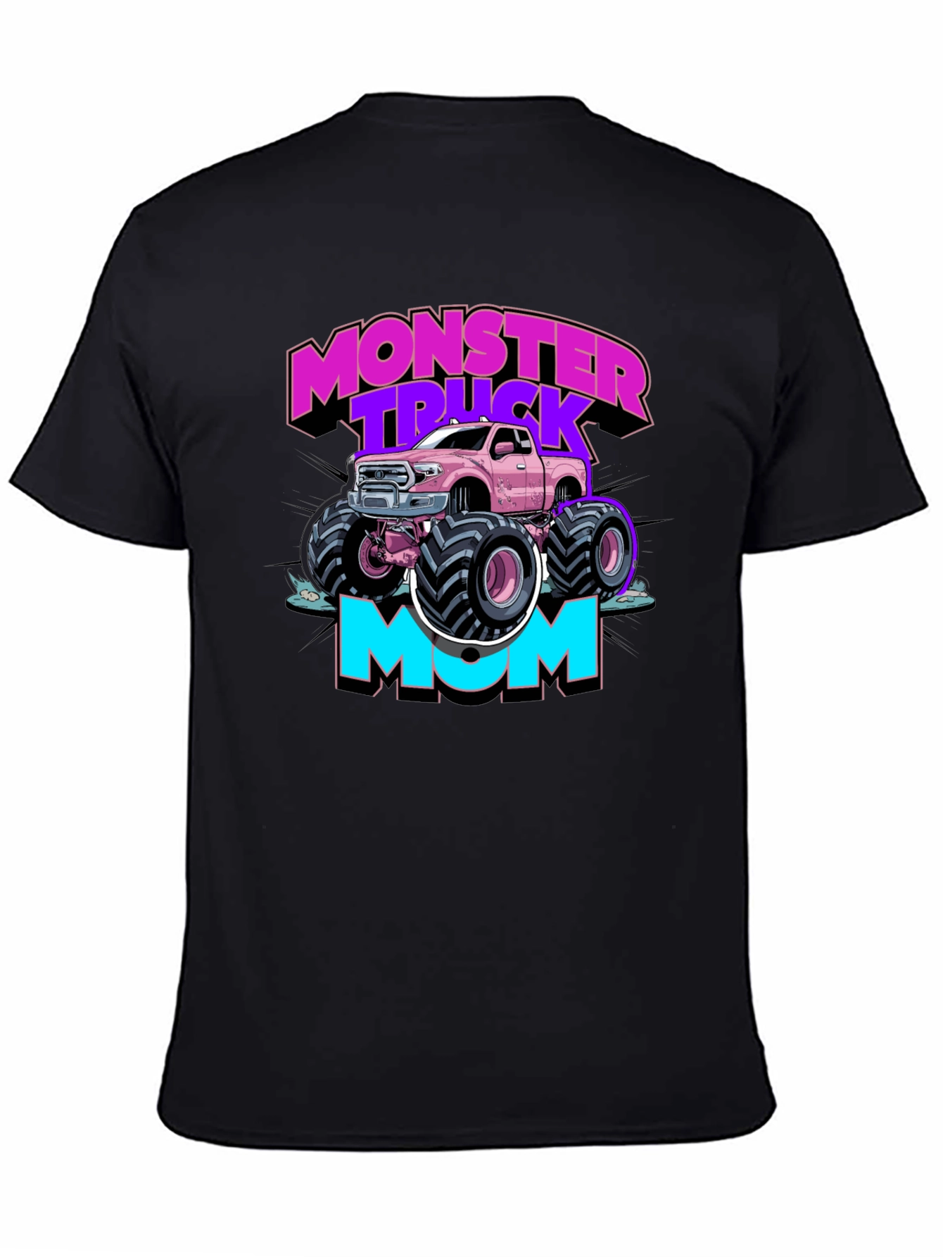 Monster Truck Mom Graphic T-Shirt