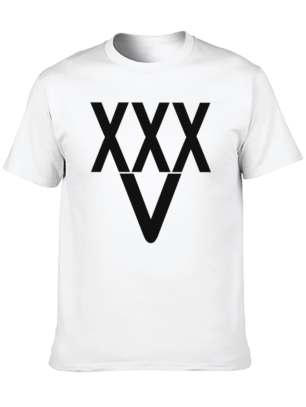 Mens Graphic Black T-Shirt - Geometric Design