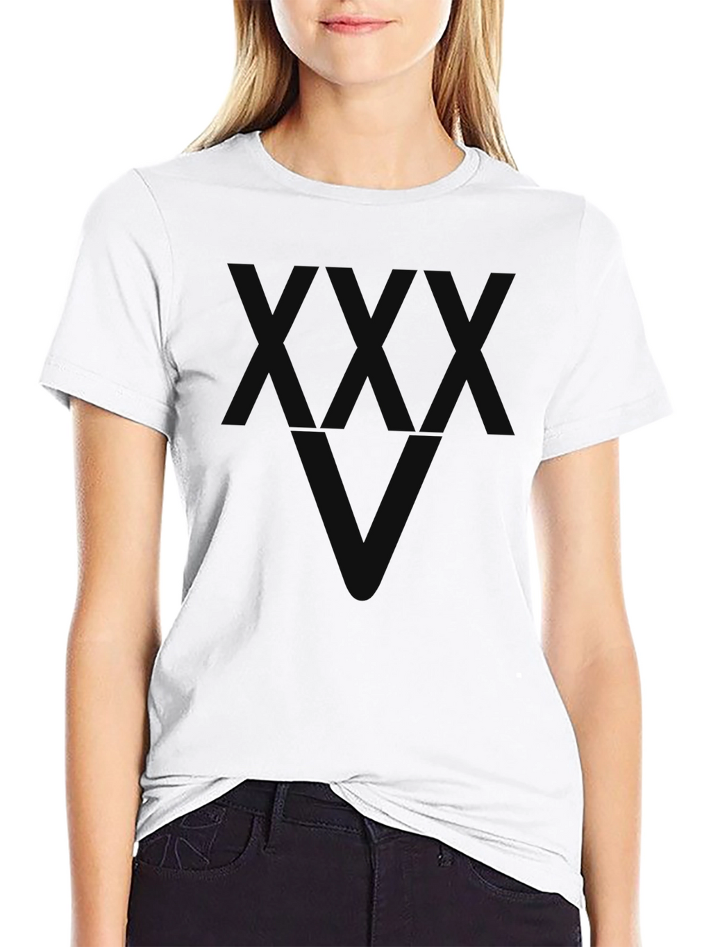 Mens Graphic Black T-Shirt - Geometric Design