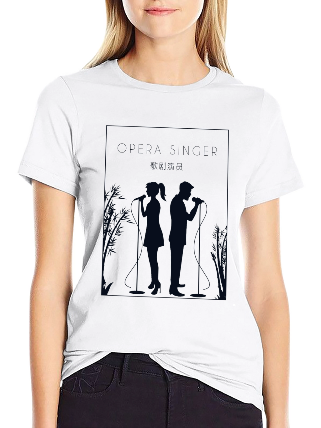 Opera Singer Graphic Tee - Stylish Unisex T-Shirt
