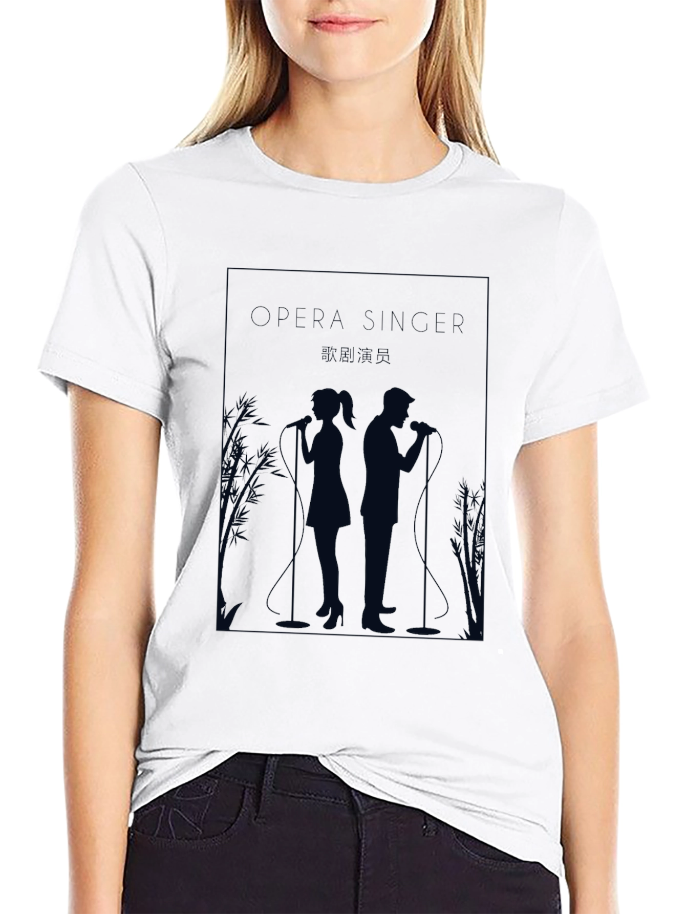 Opera Singer Graphic Tee - Stylish Unisex T-Shirt