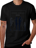 Opera Singer Graphic Tee - Stylish Unisex T-Shirt