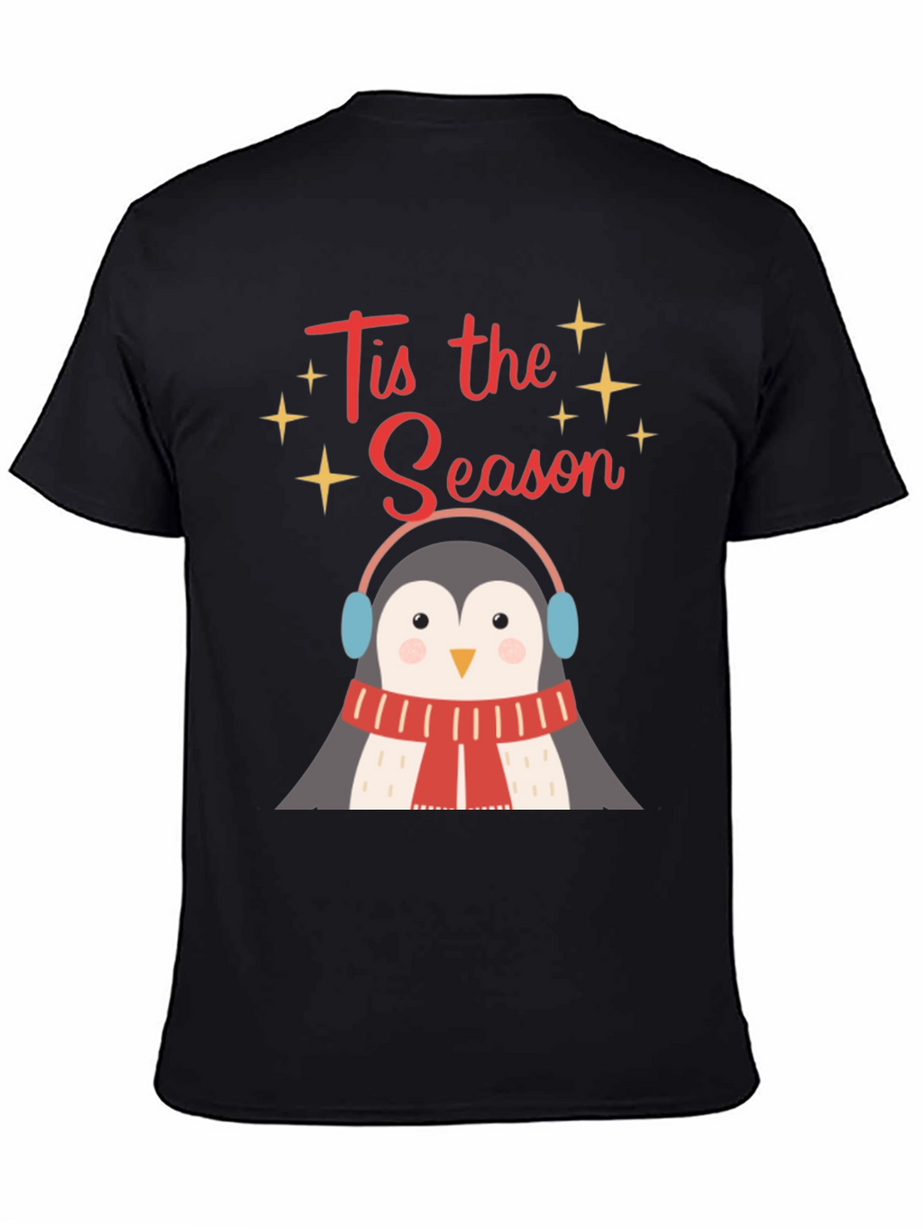 Tis the Season Penguin Graphic Tee