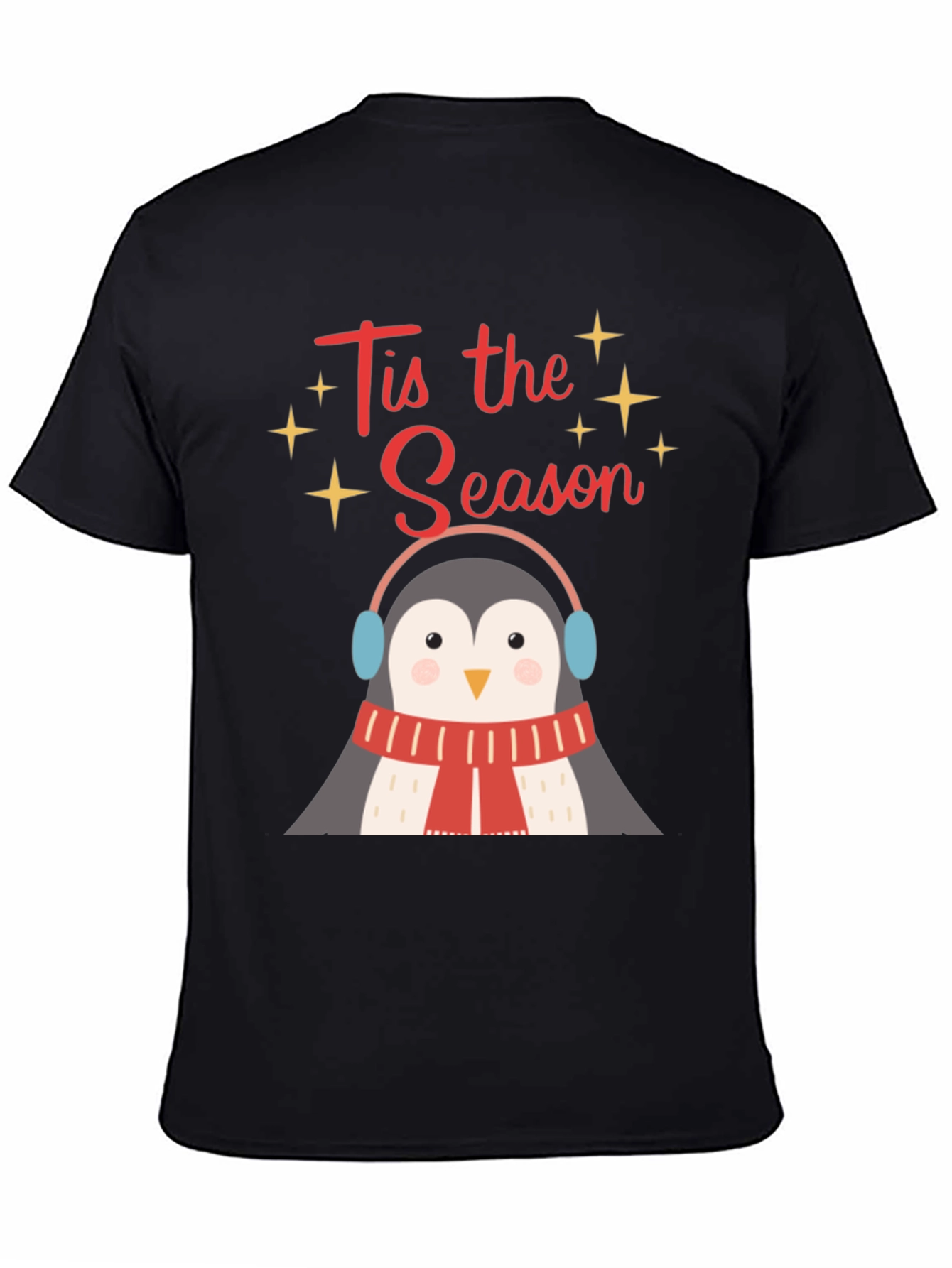 Tis the Season Penguin Graphic Tee