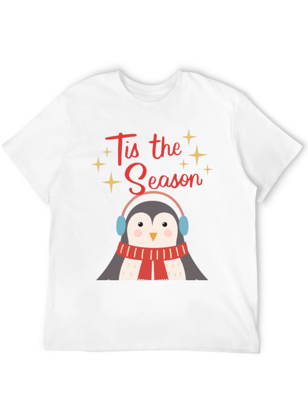Tis the Season Penguin Graphic Tee