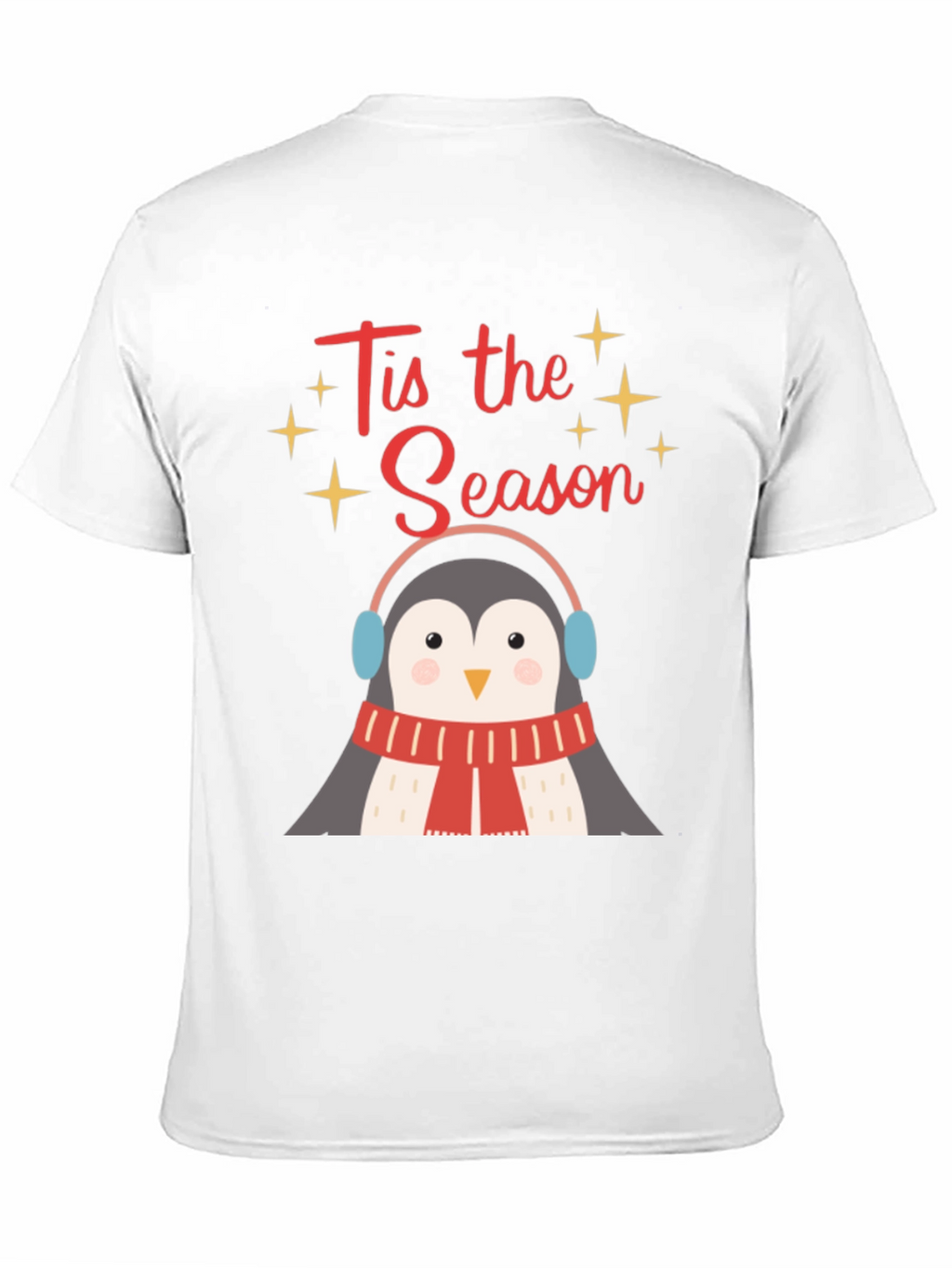 Tis the Season Penguin Graphic Tee