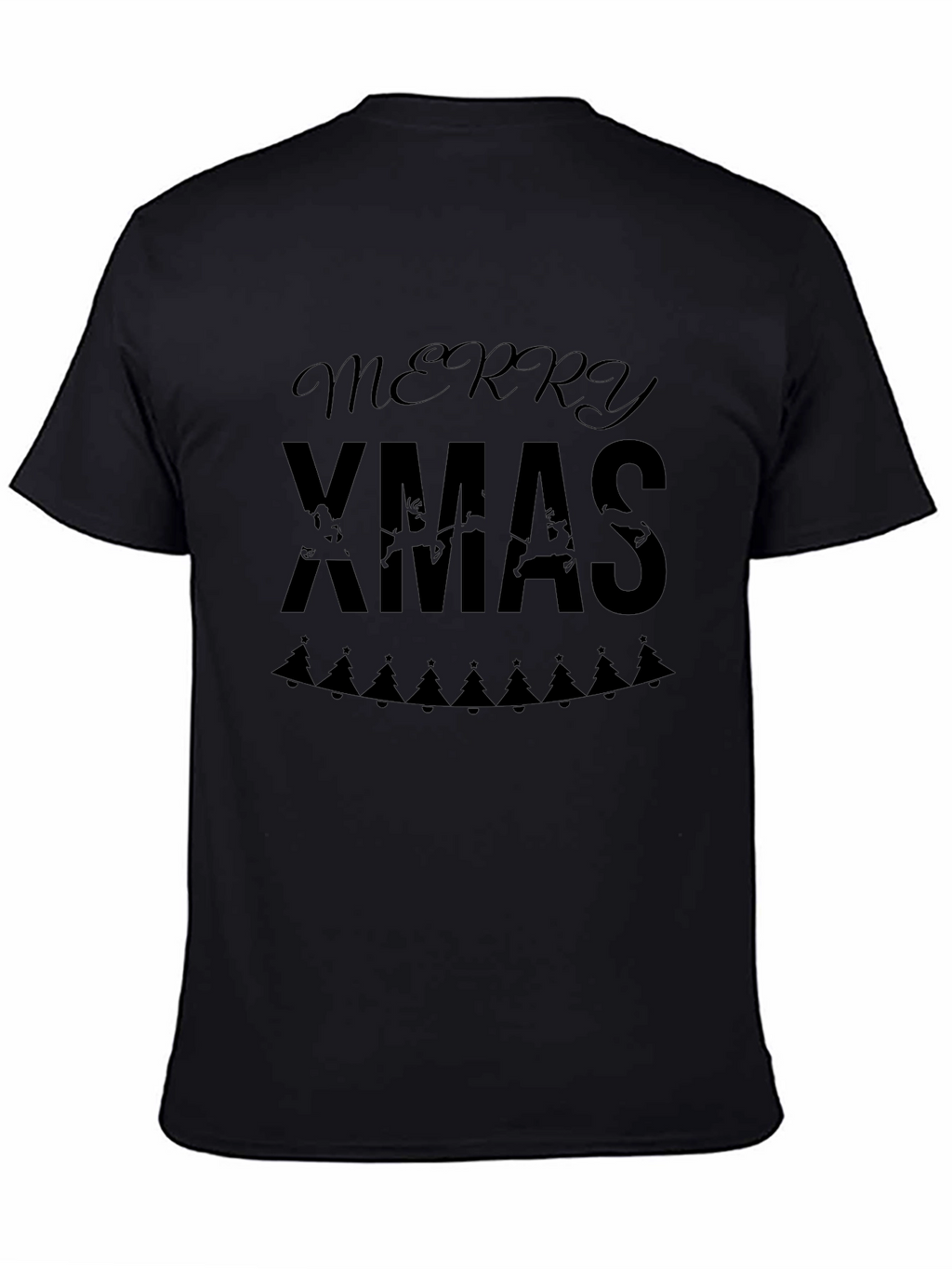 Festive Merry Xmas Graphic T-Shirt