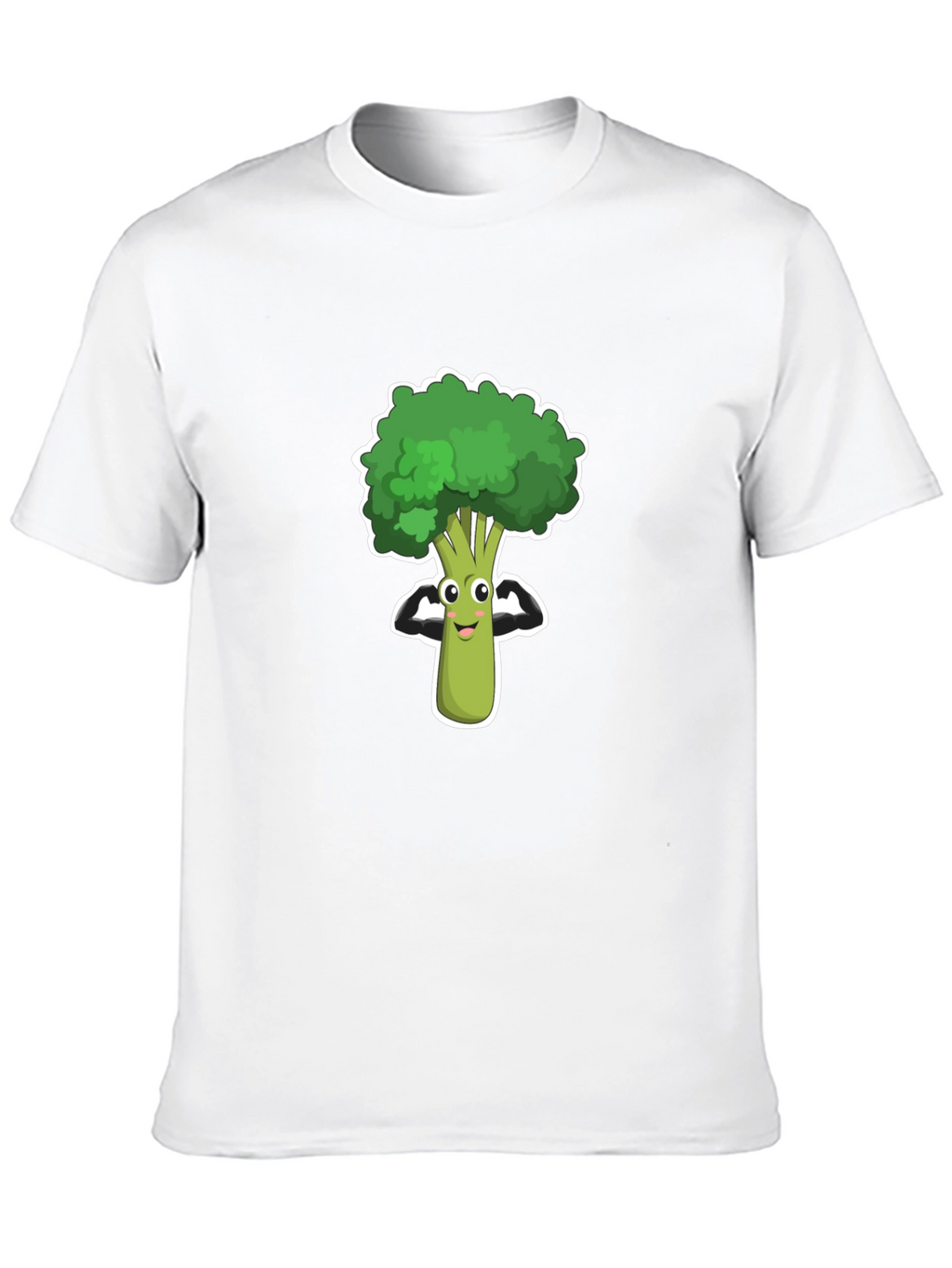 Broccoli Muscle T-Shirt - Healthy Vegan Power!