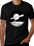 Angel of the North Graphic Tee - Black