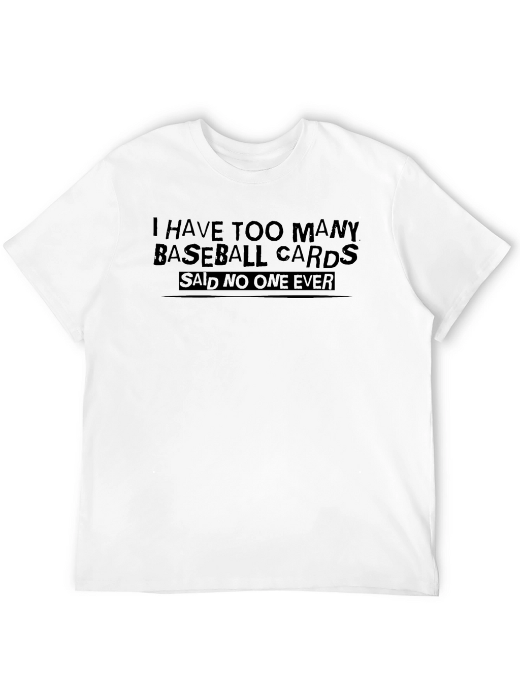 Baseball Cards T-Shirt - Novelty Graphic Tee