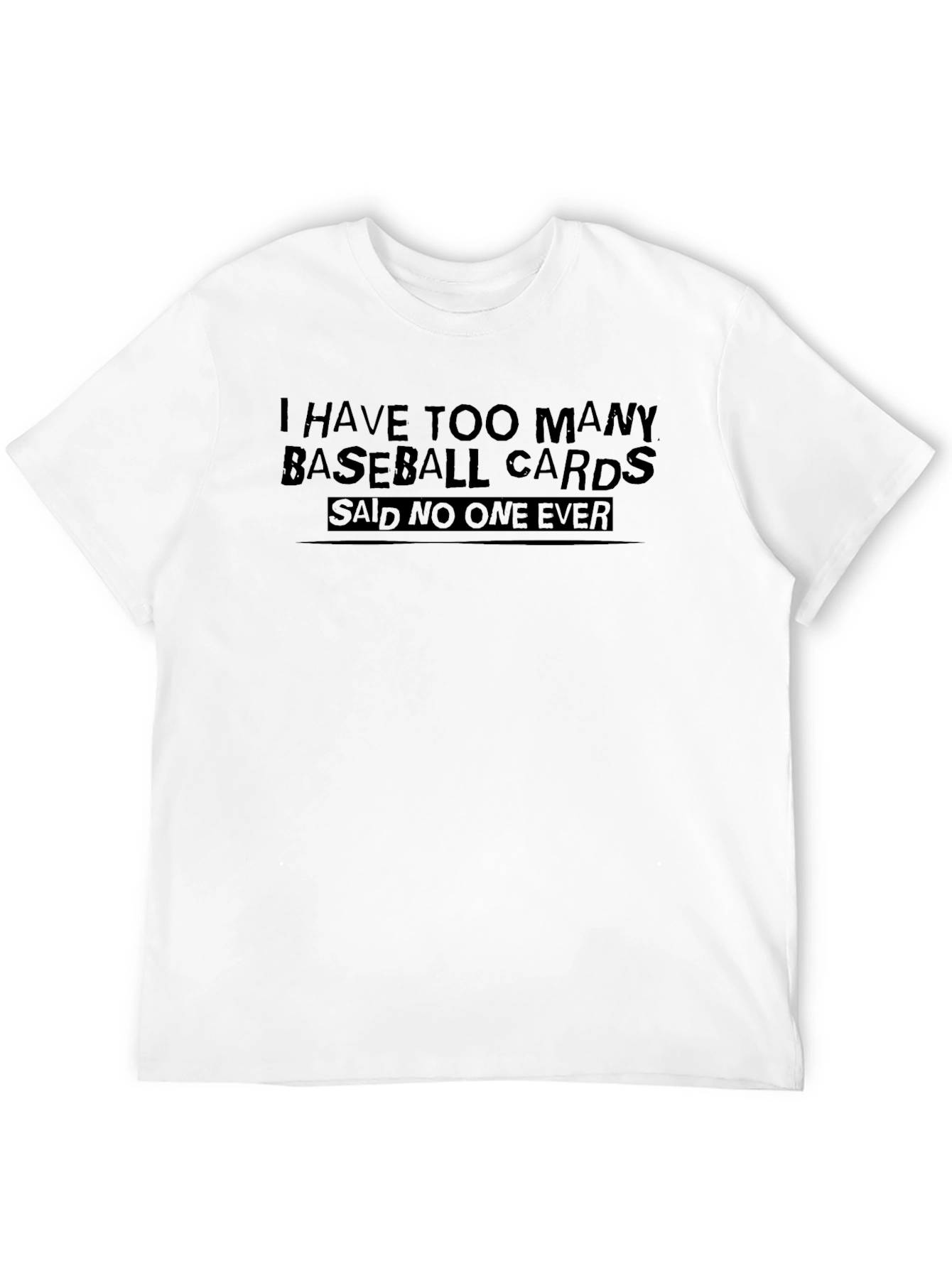 Baseball Cards T-Shirt - Novelty Graphic Tee