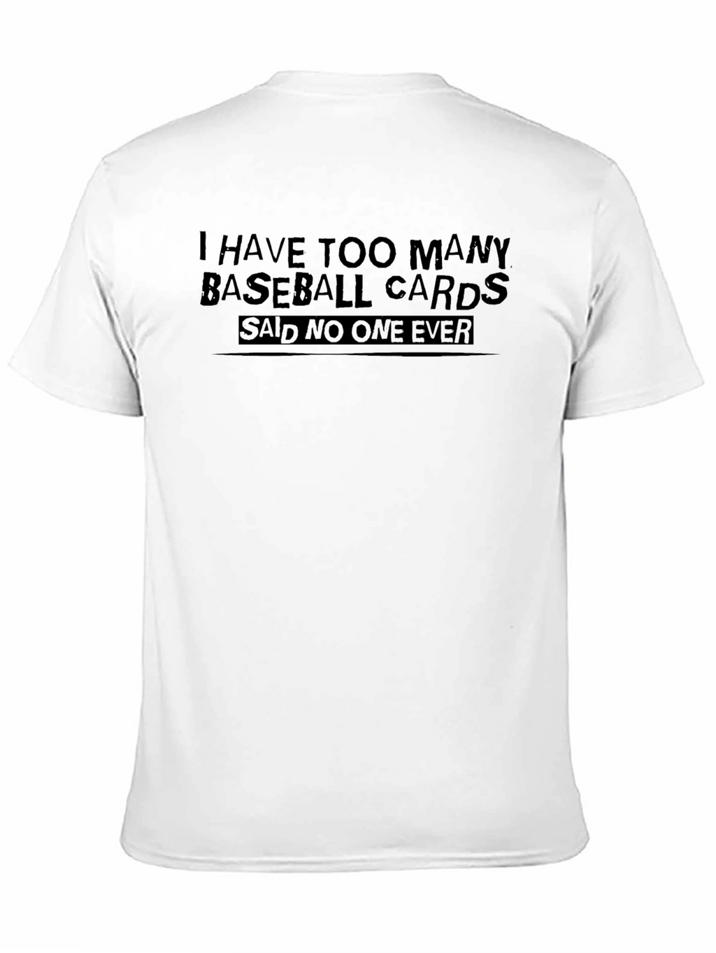 Baseball Cards T-Shirt - Novelty Graphic Tee