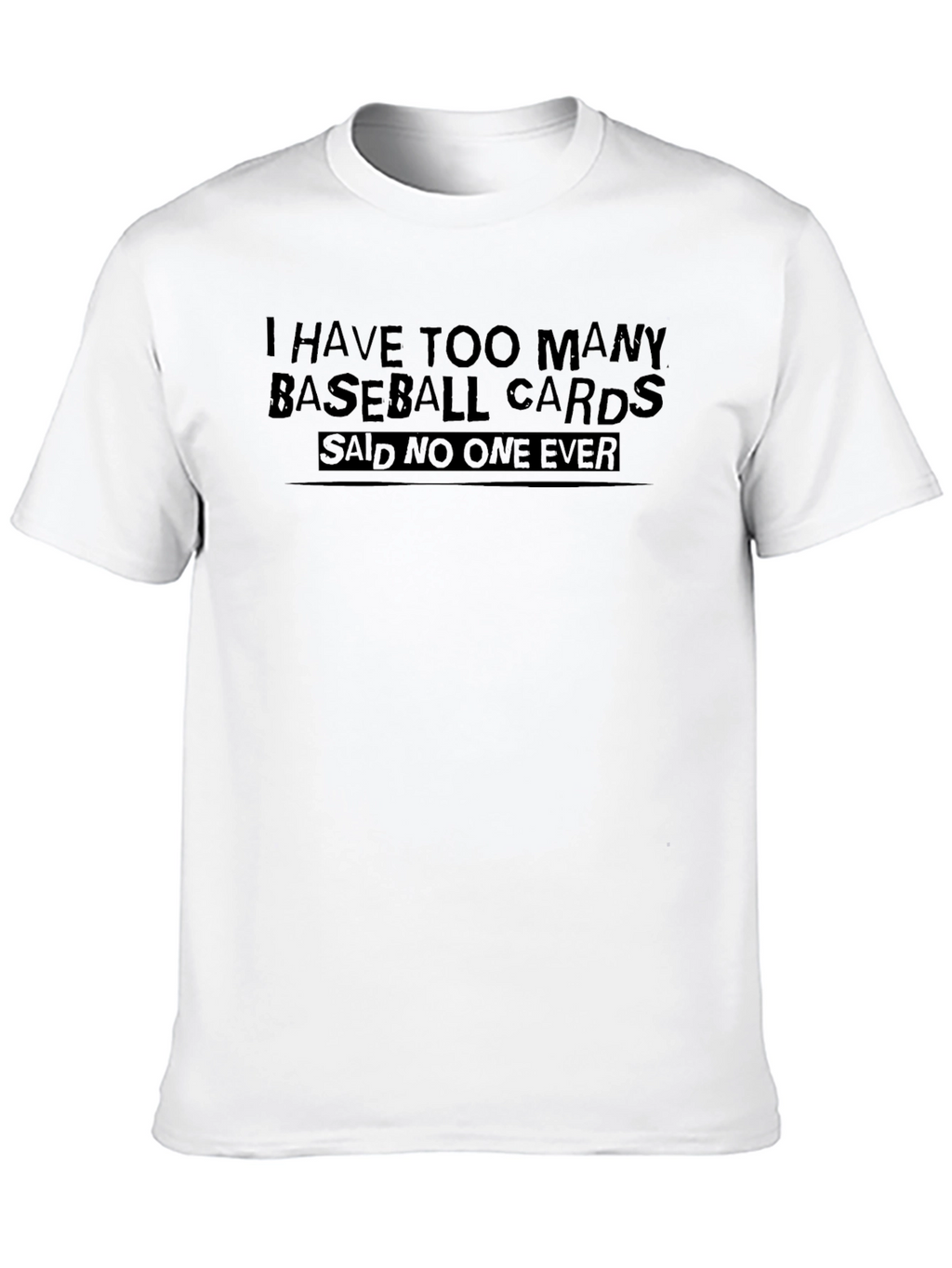 Baseball Cards T-Shirt - Novelty Graphic Tee