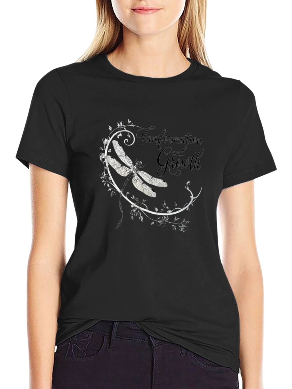 Transformation & Growth Dragonfly Tee