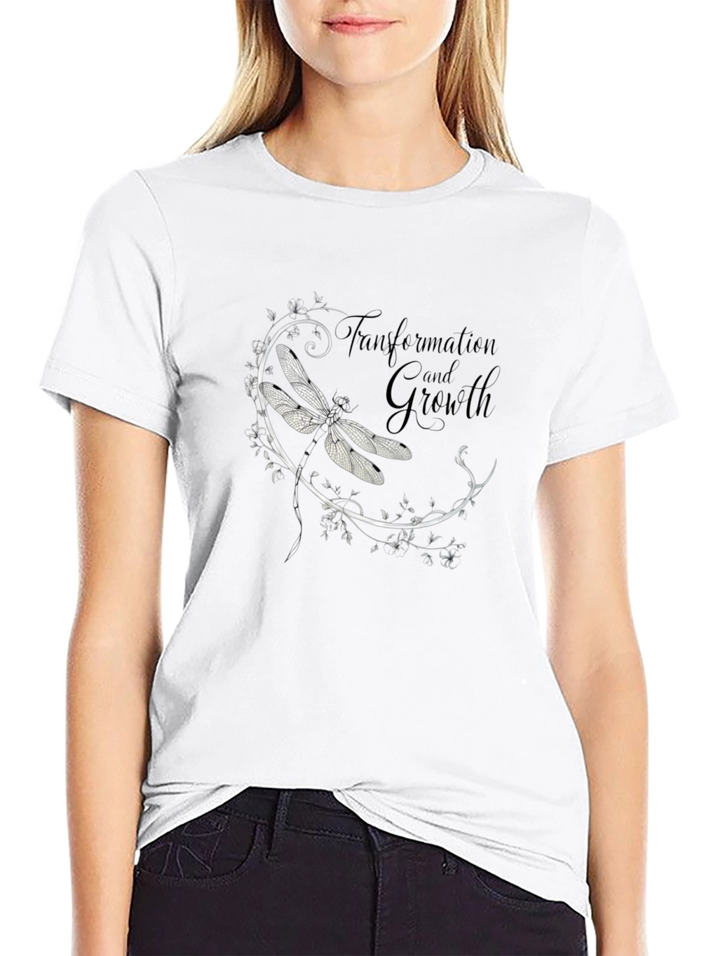 Transformation & Growth Dragonfly Tee