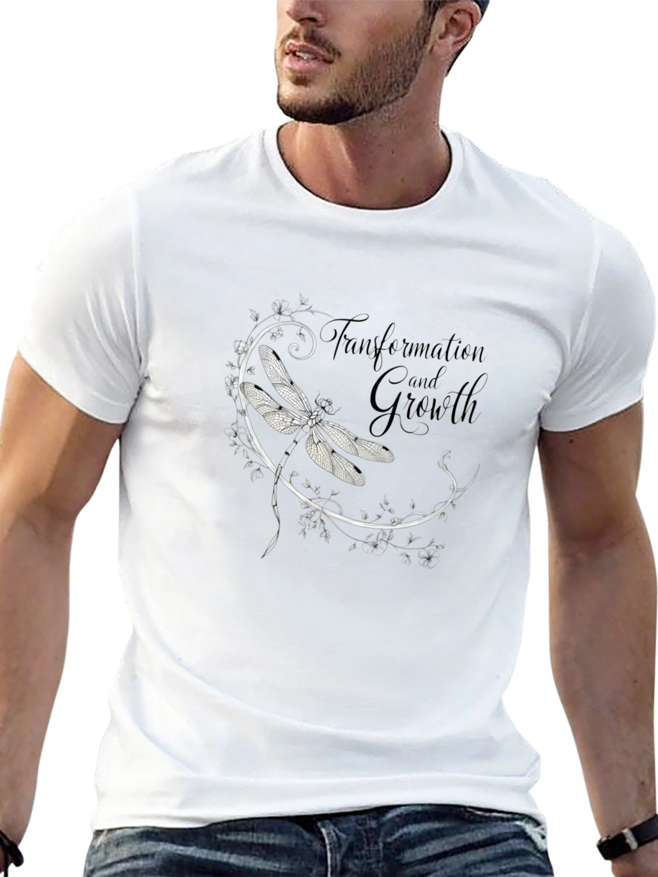 Transformation & Growth Dragonfly Tee
