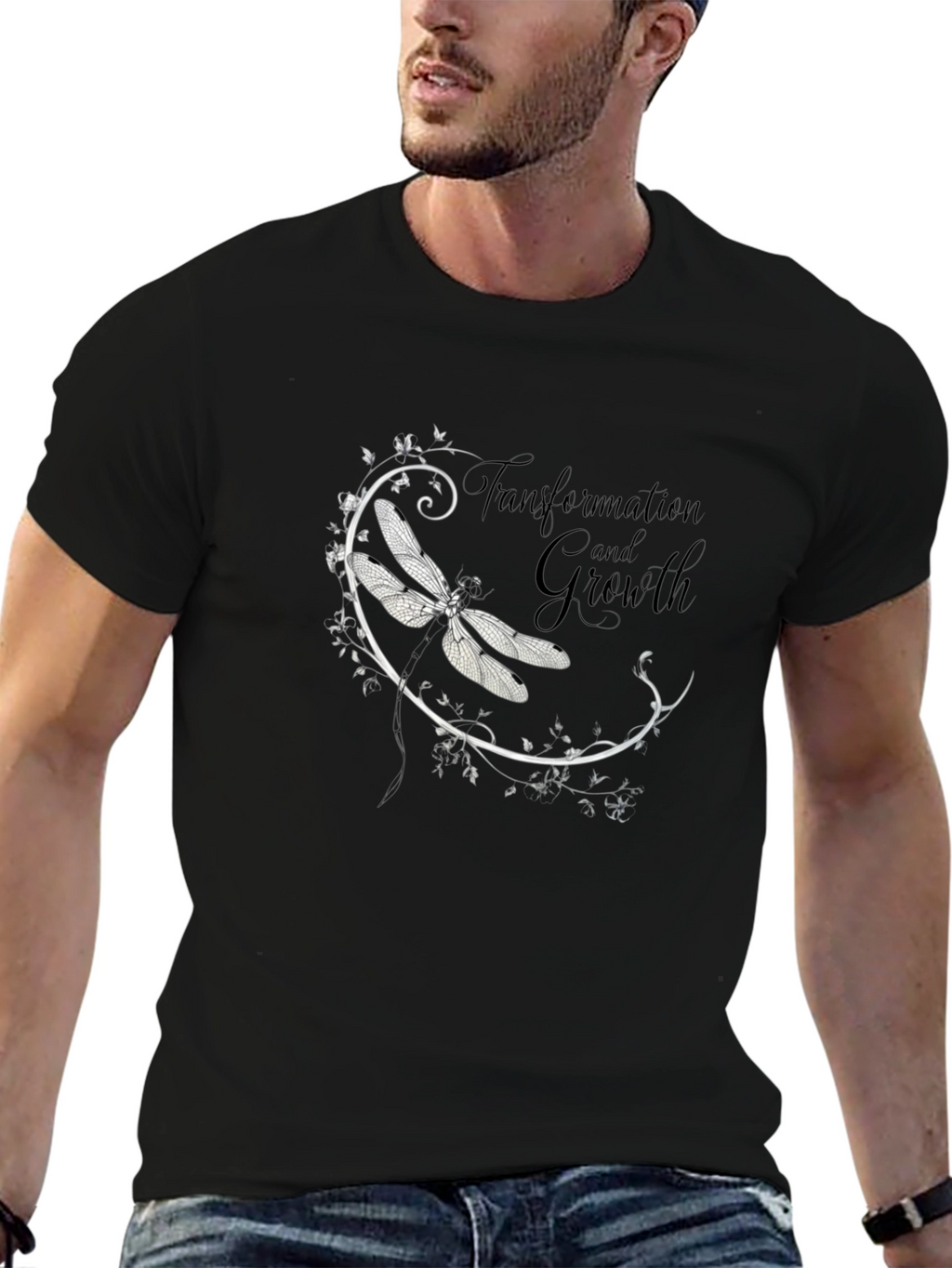 Transformation & Growth Dragonfly Tee