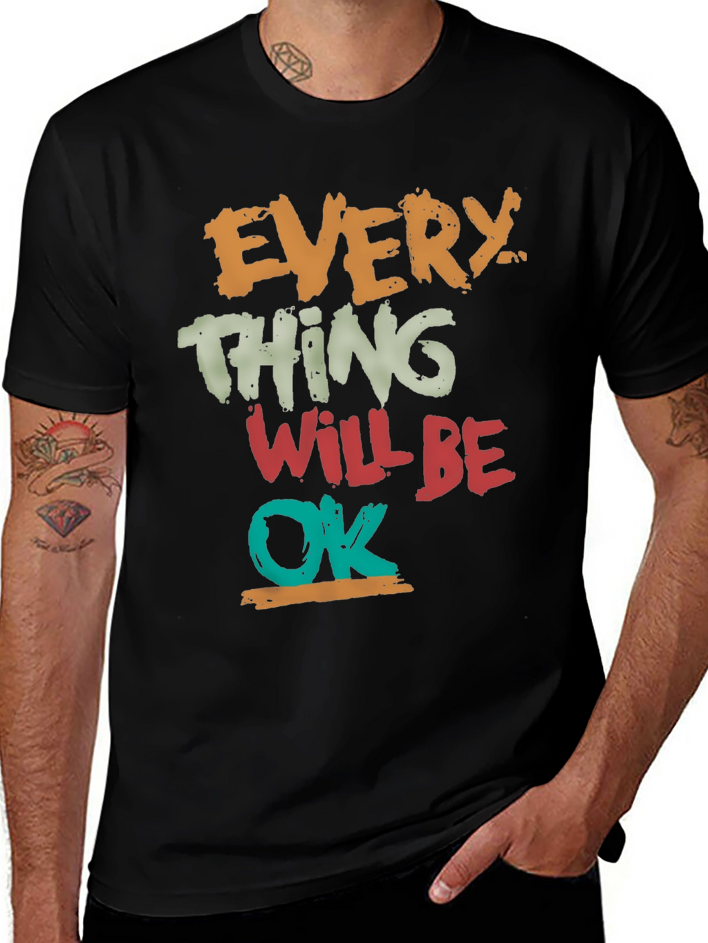 Everything Will Be OK Graphic Tee