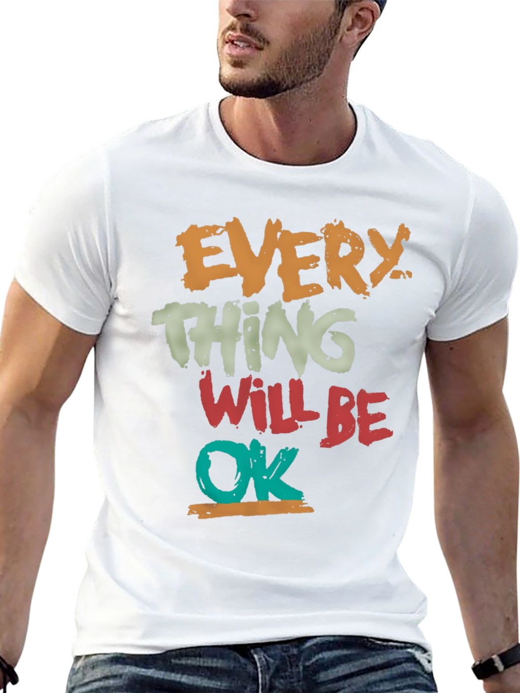 Everything Will Be OK Graphic Tee