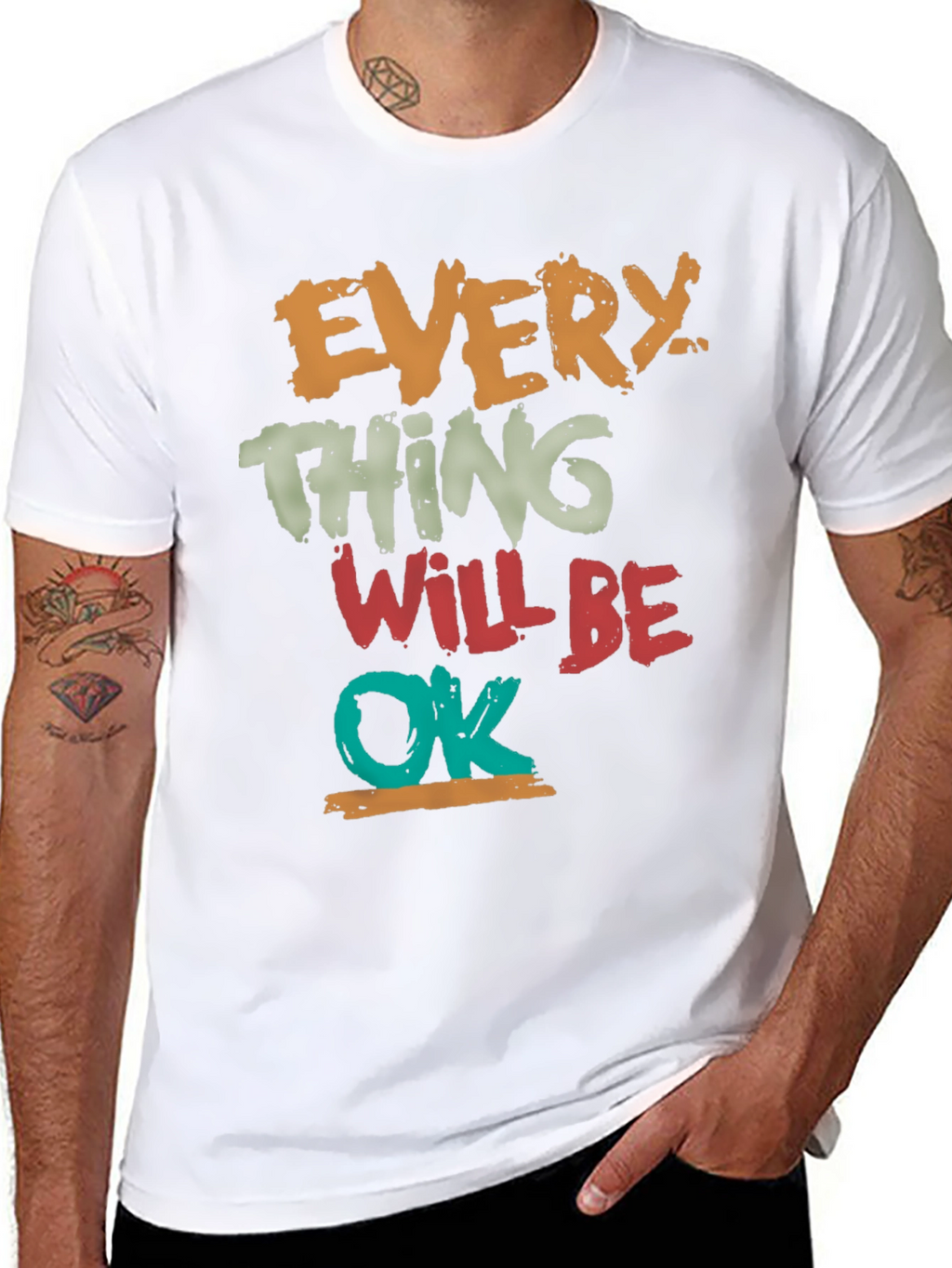 Everything Will Be OK Graphic Tee