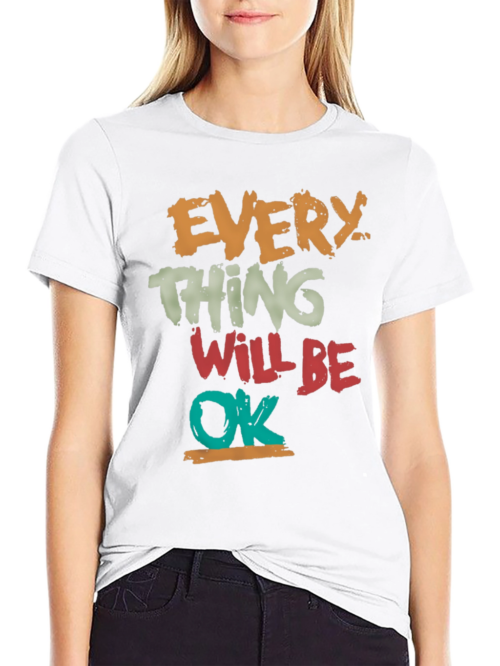 Everything Will Be OK Graphic Tee