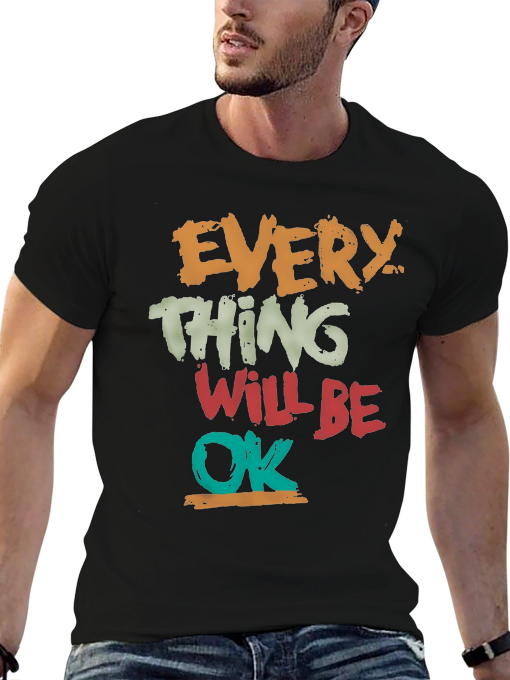 Everything Will Be OK Graphic Tee