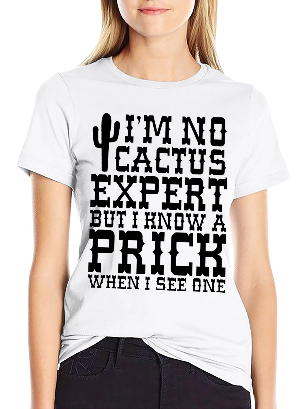 Im No Cactus Expert Mens Graphic Tee