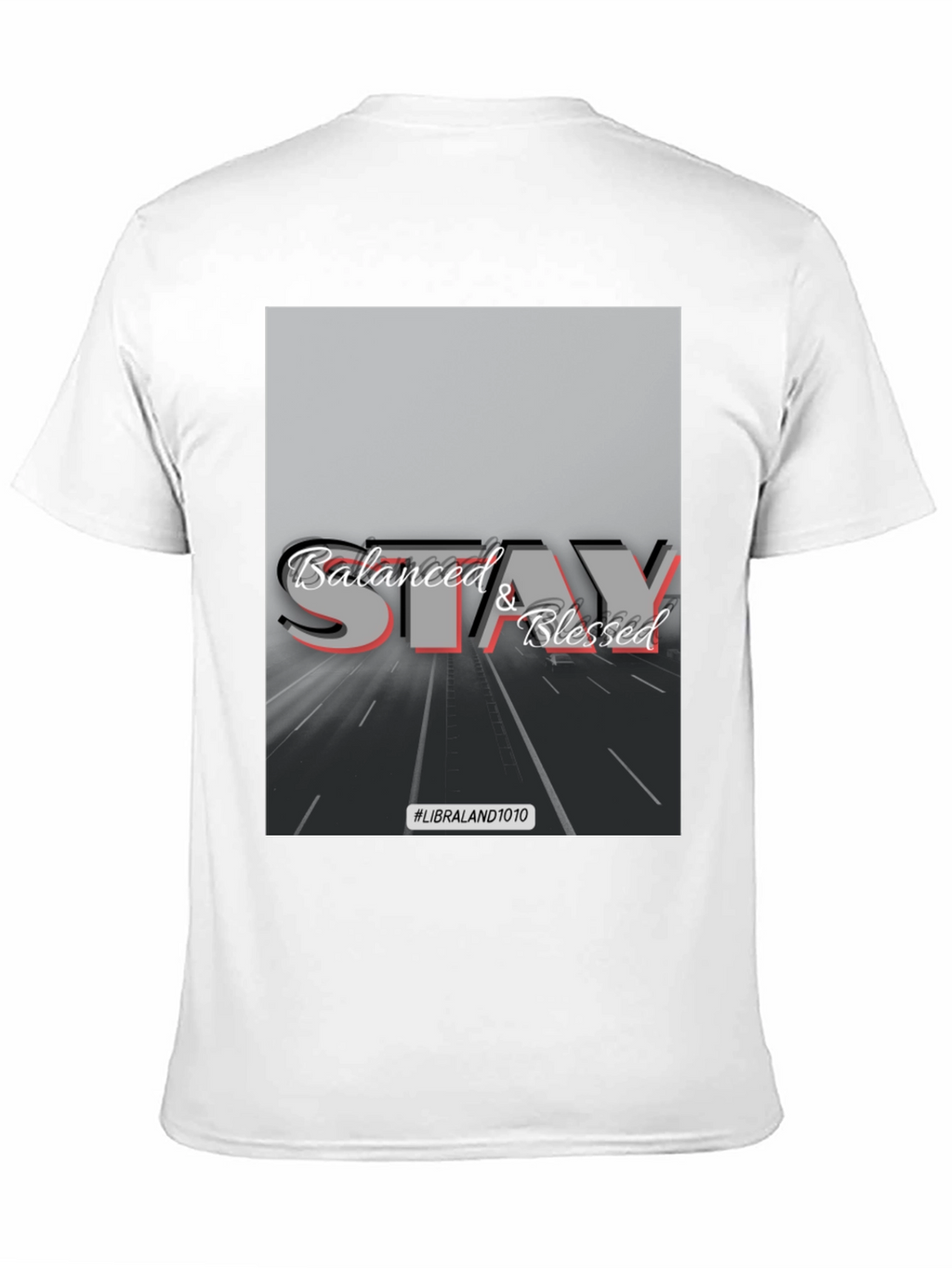 Balanced and Blessed Black Tee