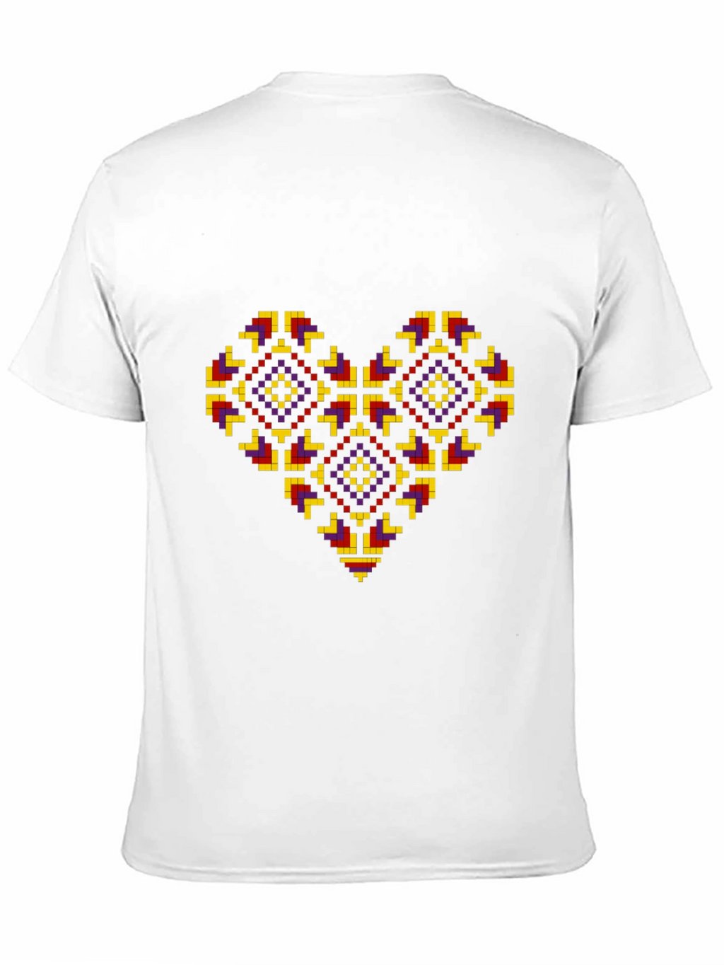 Pixel Heart Black T-Shirt - Unique Graphic Tee